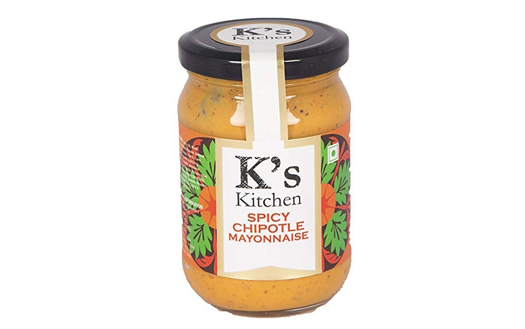 K's Kitchen Spicy Chipotle Mayonnaise   Glass Jar  250 grams